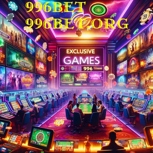 Atrações Únicas: A Importância dos Jogos Exclusivos em 996bet